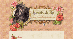 Desktop Screenshot of loveablemikis.com